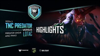 Predator League 2019: TNC Predator vs LOTAC