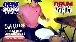 Huling Sayaw Full Tutorial TEASER | Kamikazee Drums