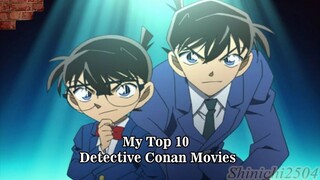 Detective Conan - My Top 10 Movies (2020)