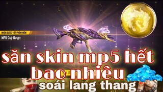 Free Fire| Test Tỉ Lệ Vòng Quay Quỷ Quyệt Săn Skin Mp5 Quỷ Nguyệt Tốn Bao Nhiêu Kim Cương