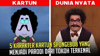 5 Karakter kartun SpongeBob yang menjadi Parodi dari Tokoh terkenal | #spongebobpedia - 54