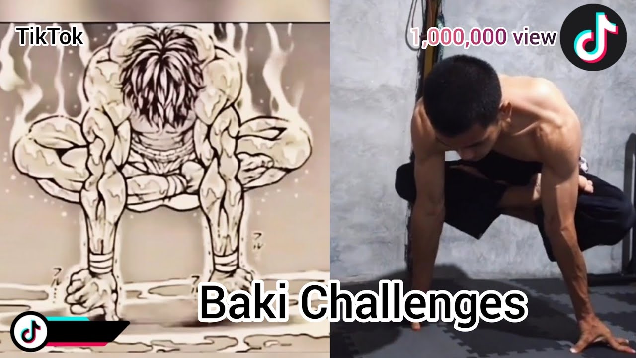 FIZ O TREINO DO BAKI? VERDADEIRA ROTINA DOS HANMA! (Baki the real workout  routine)🔥 - BiliBili