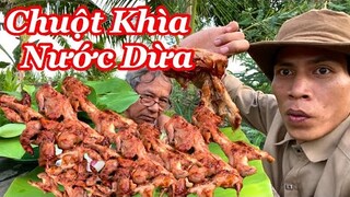 Chuột Đồng Khìa Nước Dừa Thơm Ngon Giòn Béo Giữa Cánh Đồng Miền Tây