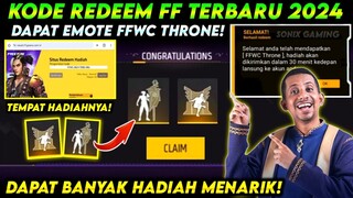 KODE REDEEM FREE FIRE TERBARU 22 APRIL 2024 HARI INI