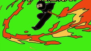 [Page-turning animation] Cruel! Ninja life and death battle!
