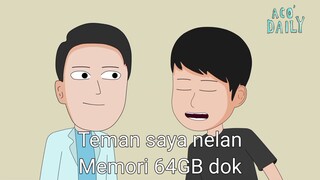 Nelan Memori 64 GB