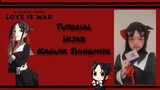 COSPLAY ~ TUTORIAL HIJAB KAGUYA SHINOMIYA (Kaguya sama : Love is War)