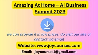 Amazing At Home - AI Business Summit 2023