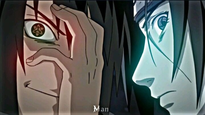 SASUKE AND ITACHI MANGEKYU SHARINGAN