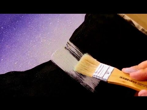 KING ART    HOW TO PAINT A WATERFALL  N 22  PAINTING TECHNIQUE