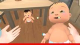 Upin Upin Bayi Nangis Main Sembunyi Di Dapur Opah - Bayi Sultan Baby Simulator