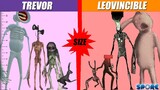 Trevor Henderson and Leovincible Size Comparison | SPORE
