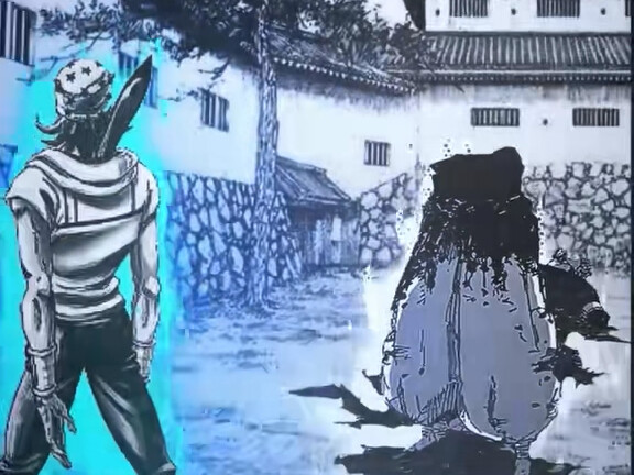 Johnny Joestar đấu với Satoru Gojo