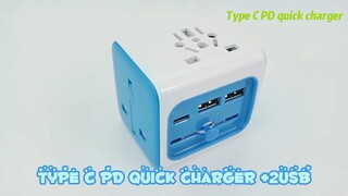 All in one travel adapter