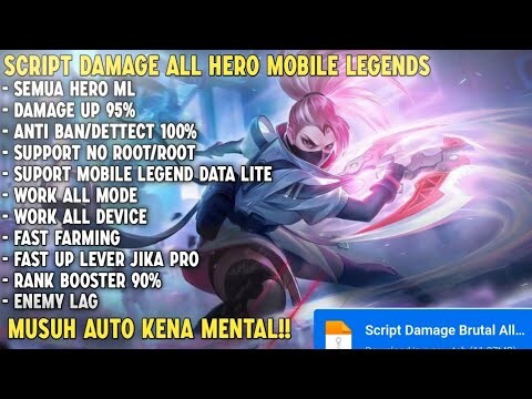 Script Damage Mobile Legends + Attack Speed No Password Patch Terbaru | Mobile Legends