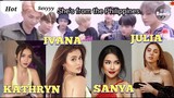 BTS REACTION VIDEO TO THE MOST BEAUTIFUL PINAY CELEBRITIES