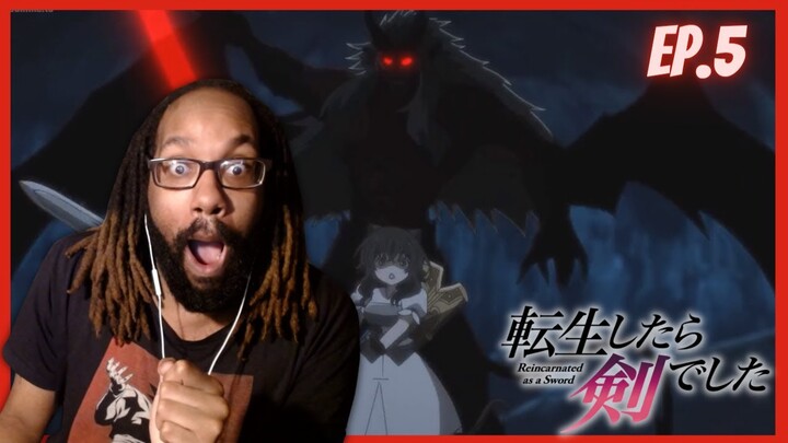 TAKE IT SERIOUS! Reincarnated as a Sword Episode 5 Reaction