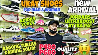 JORDANS YEEZY ULTRABOOST at iba pa!DAMING SOLID!new arrival ukay shoes,clip and hanger cubao