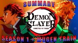Demon Slayer Season 1 & Mugen Train Summary