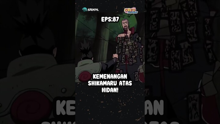 [NS] EP87: Balas dendam tuntas! Shikamaru ngalahin Hidan #saypi #naruto