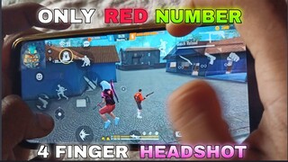 Realme narzo 20pro free fire gameplay test 4 finger handcam m1887 onetap headshot SD860 CPU smoothaf