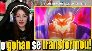 CATIA - Reagindo a Gohan se Transforma | Dragon Ball SUPER: SUPER HERO |  Gohan Beast [REACT]
