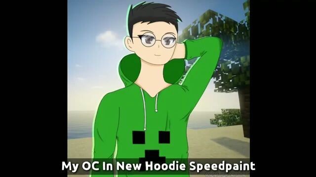 My OC In New Hoodie (SpeedPaint)