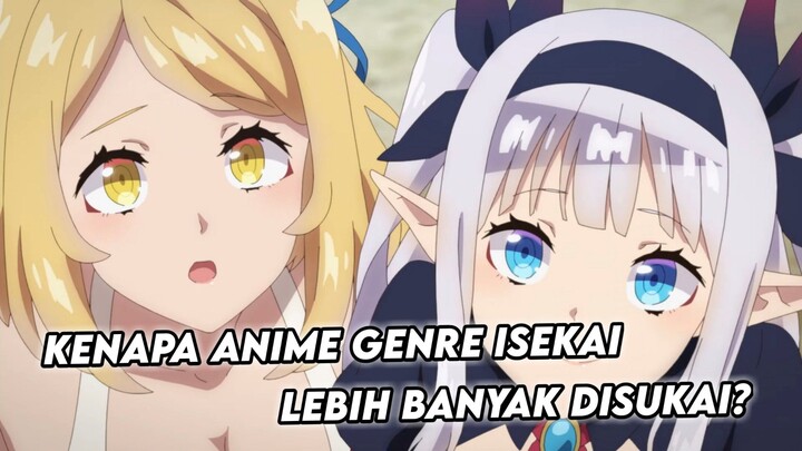 kenapa anime isekai atau fantasi lebih disukai banyak orang?