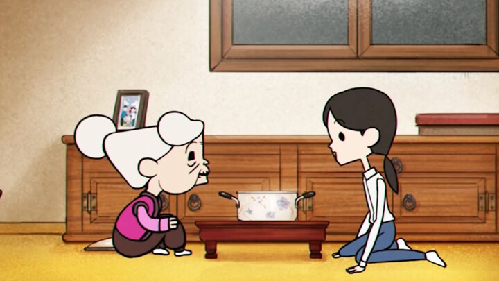 [Anime]Tidak ada yang lebih enak dari omelet nenek|<Kue Nenek>