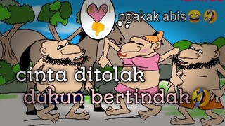 cinta segitiga berakhir lucu//animasi lucu.(video lama)