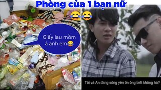 Phát hiện phòng ở của một cô gái "siêu sạch" 😂😂 - Top comment hài bá đạo nhất trên Face Book.