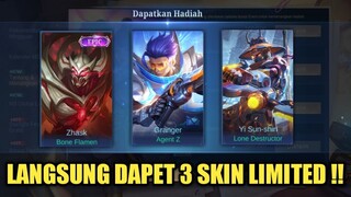 BIKIN MOONTON RUGI ! LANGSUNG DAPET 2 SKIN COLLECTOR DAN 1 SKIN EPIK LIMITED !! EVENT WINTERBOX