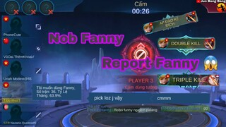 Report Nob FANNY | Thử Vào Rank Auto Pick Fanny Rồi AFK | Ai Sẽ Win? | FreeStyle Fanny Fly #8