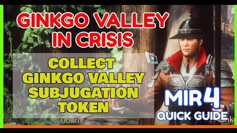 Mir4 Request Mission: Ginkgo Valley In Crisis