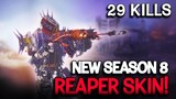 New Reaper The Grinder Skin! Season 8 | Call of Duty Mobile Battle Royale | Solo vs Squads