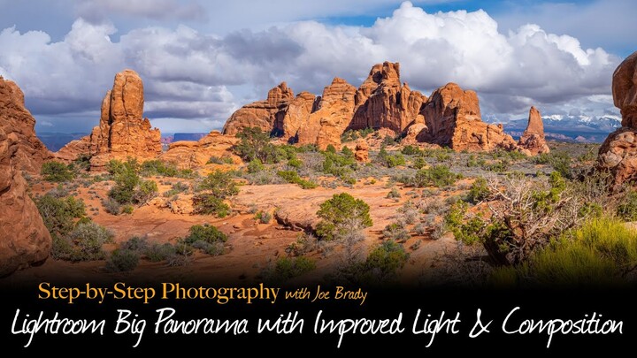 Stitching, Editing and Cropping a Big Panorama with Lightroom!