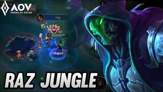 AoV : RAZ GAMEPLAY | RAZ JUNGLE - ARENA OF VALOR | LIÊNQUÂNMOBILE | ROV