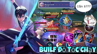 TOP Allain | Test Build Đồ Full Tốc Chạy Càn Quét Team Bạn Ăn Mạng Vượt Thời Gian ✓