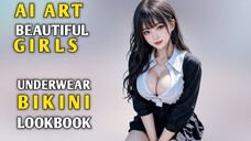 4K AI ART- AI GIRL SCHOOL UNIFORM, Thanks For Followers 😍🥰