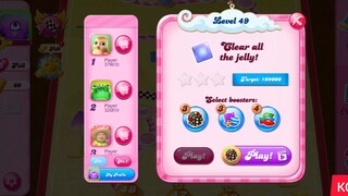 CANDY CRUSH SAGA LEVEL 49 (NEW VERSION)