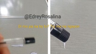 Yung pen ko naging magnetic sa papel.