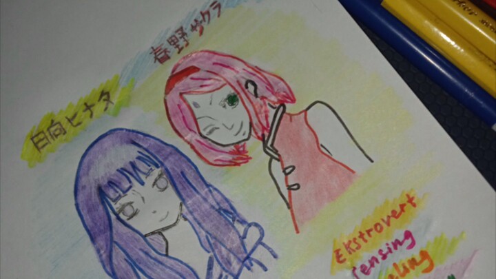 [Hinata & Sakura] with MBTI type 💜❤️
