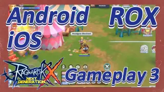 [Ragnarok X: Next Generation] ROX Gameplay 3(Android/iOS)