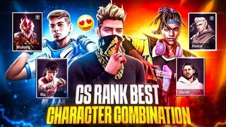 Best Character Combinations for Cs Rank (After Ob-44 Update) || Cs Rank Best Character Combination