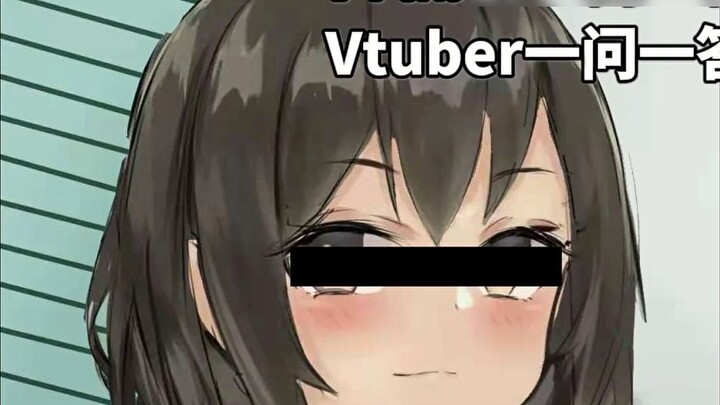 Vtuber akan memberikan jawabannya satu per satu.