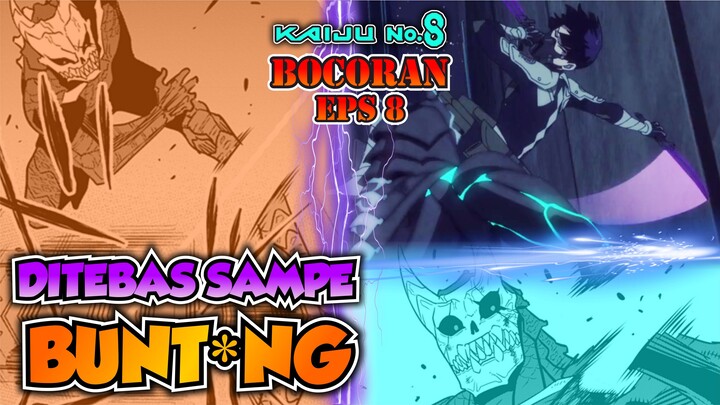 BOCORAN KAIJU EPISODE 8 || FULL FIGHT KAFKA VS HOSHINA