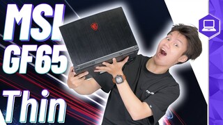 Đánh giá MSI GF65 Thin: RTX 3060 cày game cả ngày mà không sợ NÓNG | Thế Giới Di Động