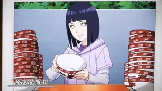 Naruto đưa Boruto đi ăn ramen. Boruto không bao giờ ngờ rằng mẹ cậu lại là người ăn nhiều.