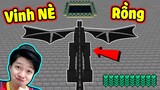 VINH BIẾN HÓA THÀNH RỒNG ENDER THỐNG TRỊ CẢ THẾ GIỚI MINECRAFT | CON RỒNG HÀI NHẤT NĂM ĐÂY RỒI