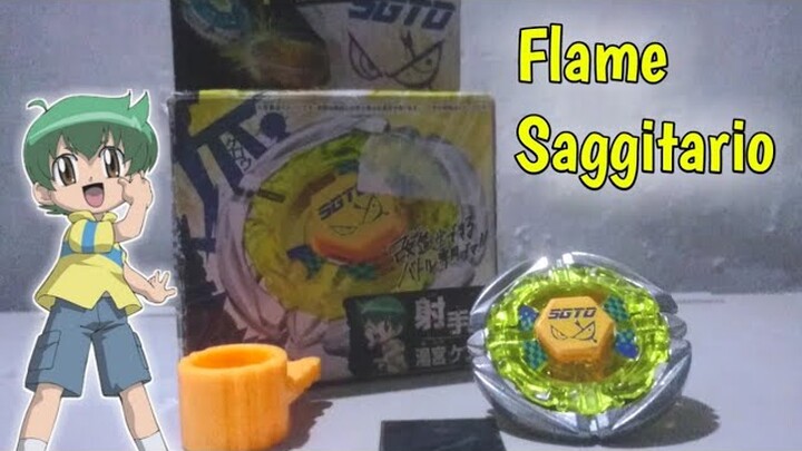 Review Beyblade Flame Saggitario c145s ori TAKARA TOMY [BAHASA INDONESIA] - Mainan&Hobi Part 2